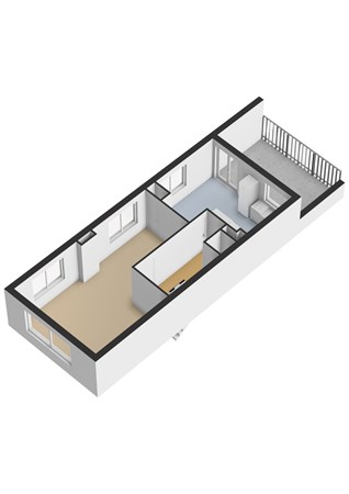 Floorplan - Havenstraat 27, 3441 BH Woerden
